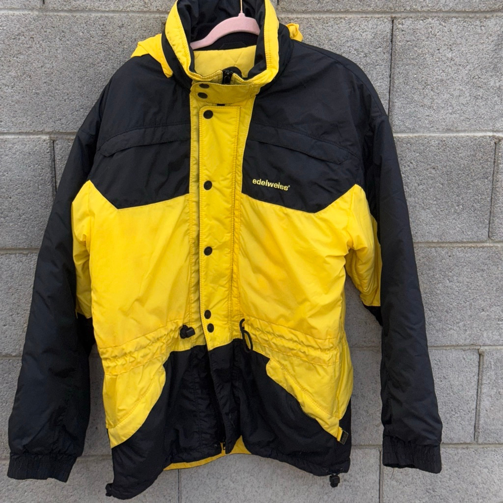 Edelweiss Ski & Snowboard Jacket Yellow Black